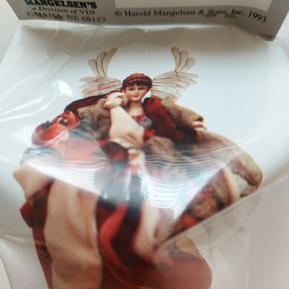 Vintage Porcelain Lady (Angel) & Hands Set 2 3/8" Brown Hair by Mangels… - Picture 6 of 8